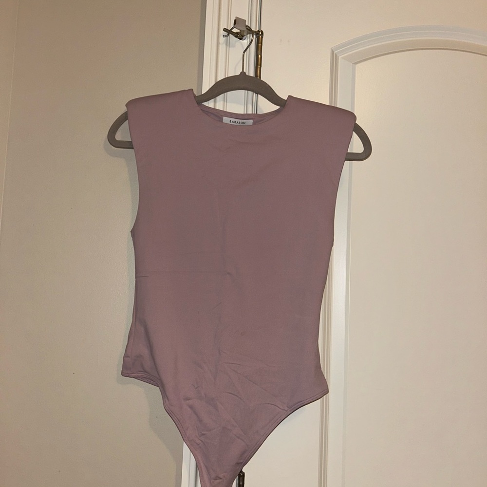 Aritzia Mauve Bodysuit